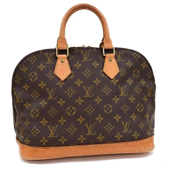 LOUIS VUITTON Alma Monogram Top Handle Crossbody Shoulder Bag VI0916 - Picture 16 of 16